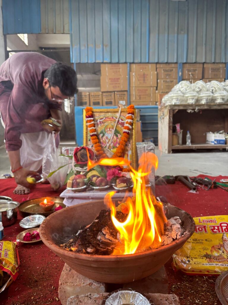 Polstar Celebrates Vishwakarma Puja with Devotion and Dedication at Our Manufacturing Unit