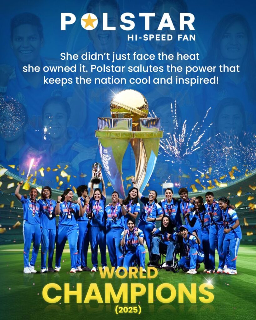 Polstar Salutes the Triumph of India’s Women Champions
