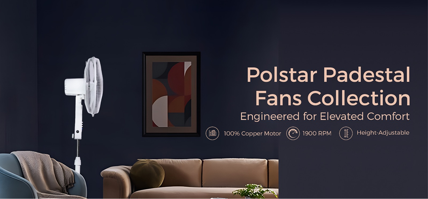 Polstar Padestal Fans collecation